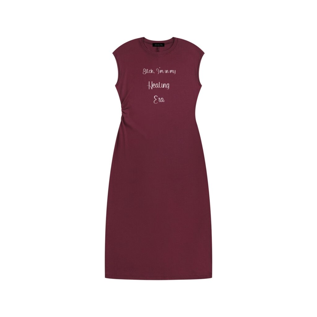 Women’s Ruched Sleeveless Dress