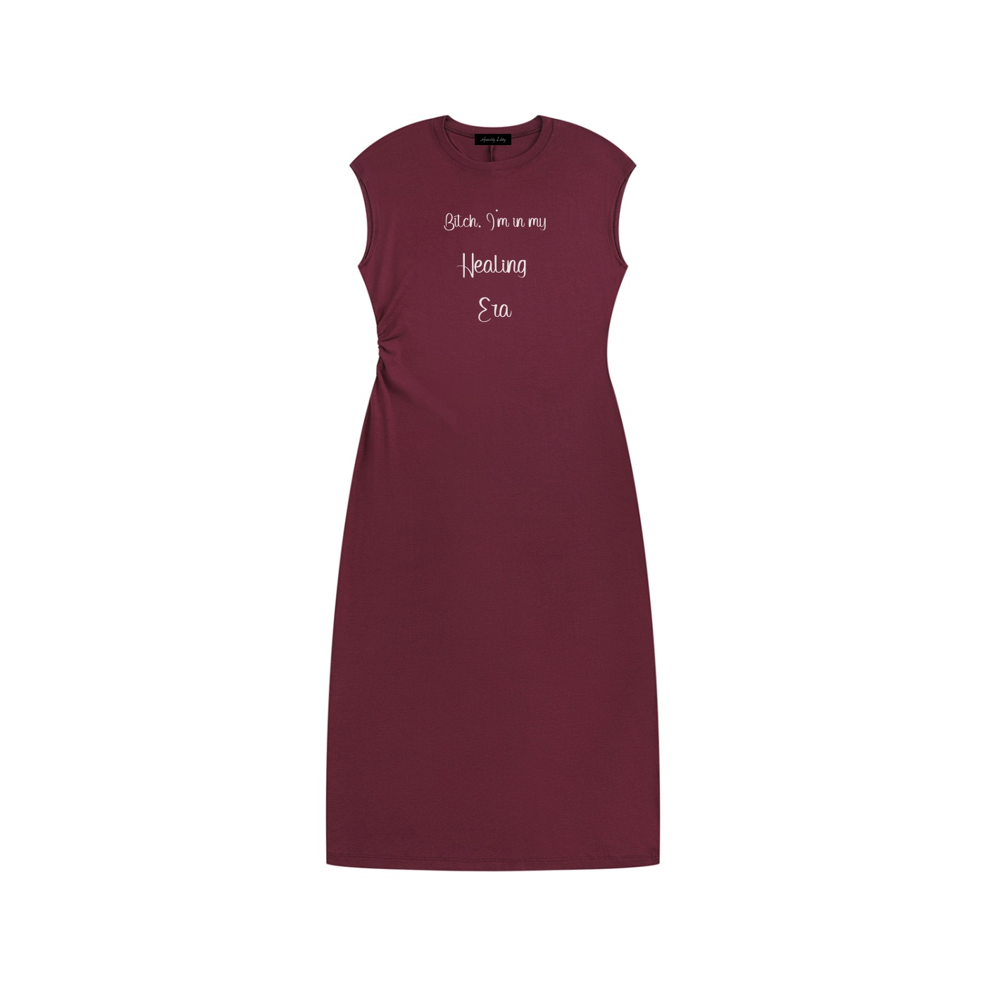 Women’s Ruched Sleeveless Dress