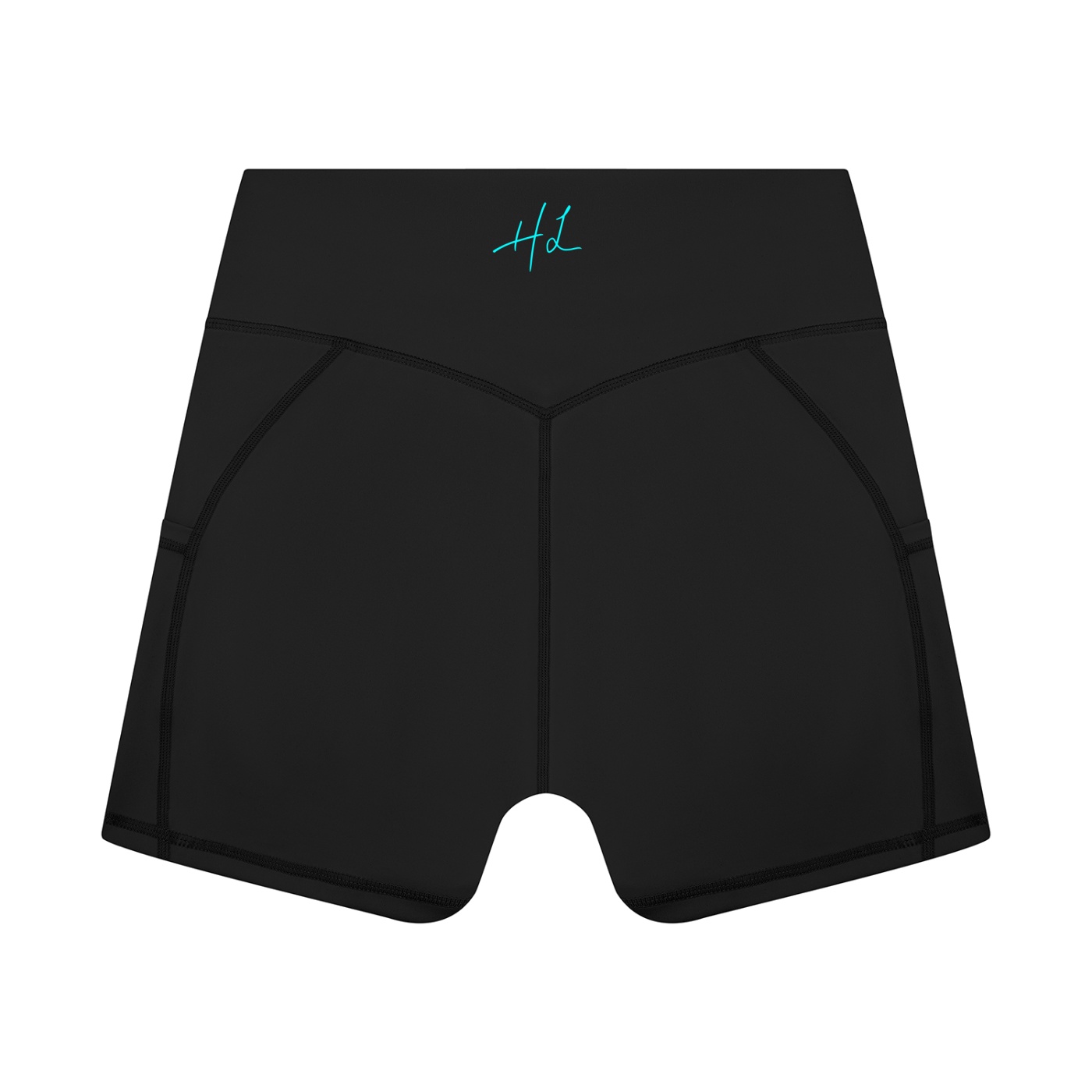 Women’s High Rise Pocket Yoga Shorts - Image 2