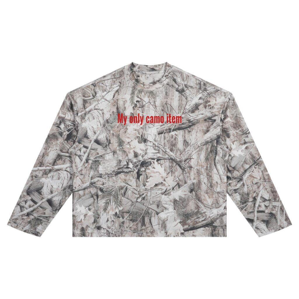 Unisex Tree Camo Waffle T-Shirt
